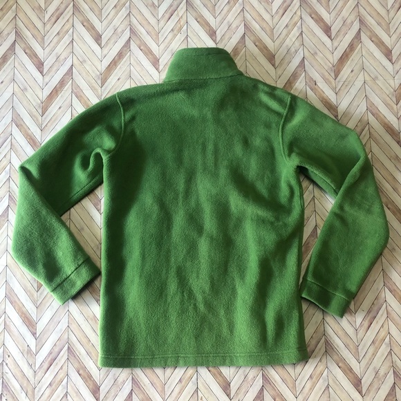 Columbia Youth Outerwear Full Zip Sweater. Green. Size Large (14-16) - Picture 3 of 7